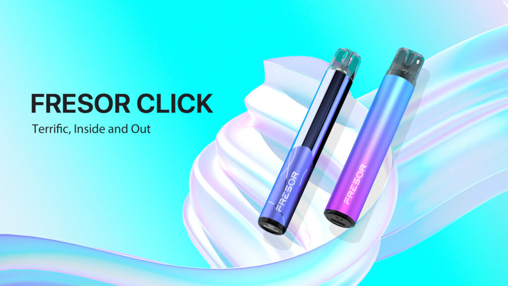 Elevate Your Vaping: FRESOR CLICK CR3 Unveils Innovation and Style