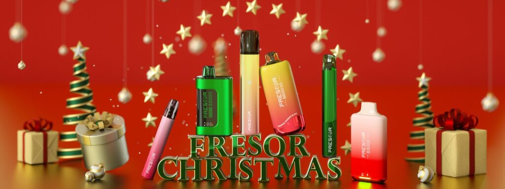 FRESOR Wishes You a Flavorful Christmas: Feel the Joy of Festive Vaping