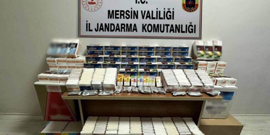 Turkish Police Seize Huge Amount of Smuggled Tobacco and E-cigarettes