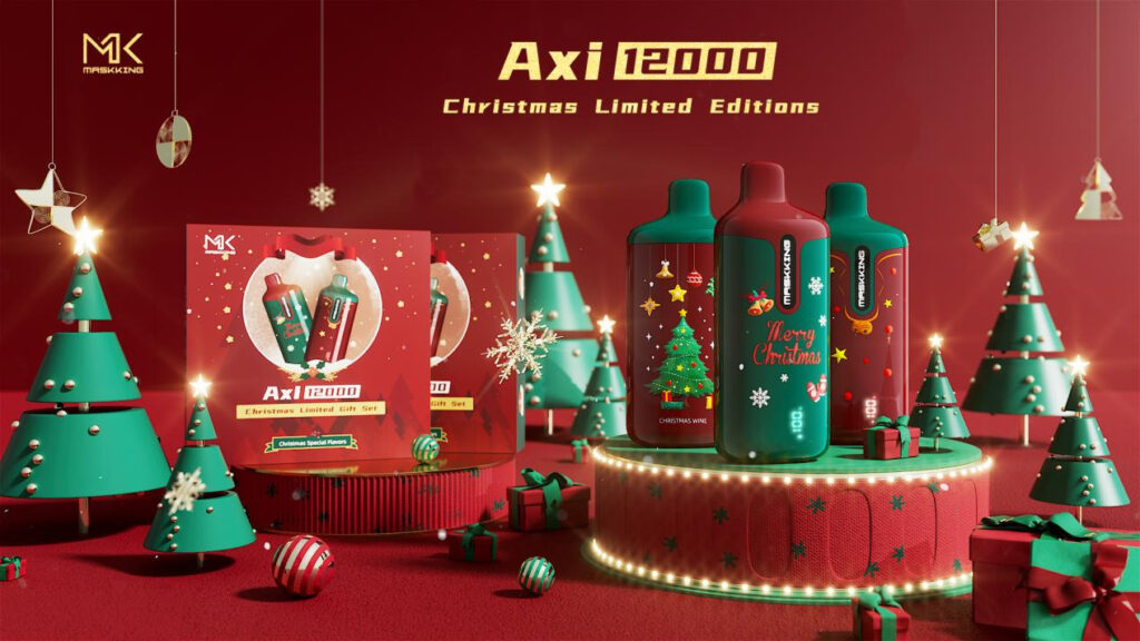 Unwrap the Magic of the Holidays with Maskking  Axi 12000 Christmas Exclusive Collections