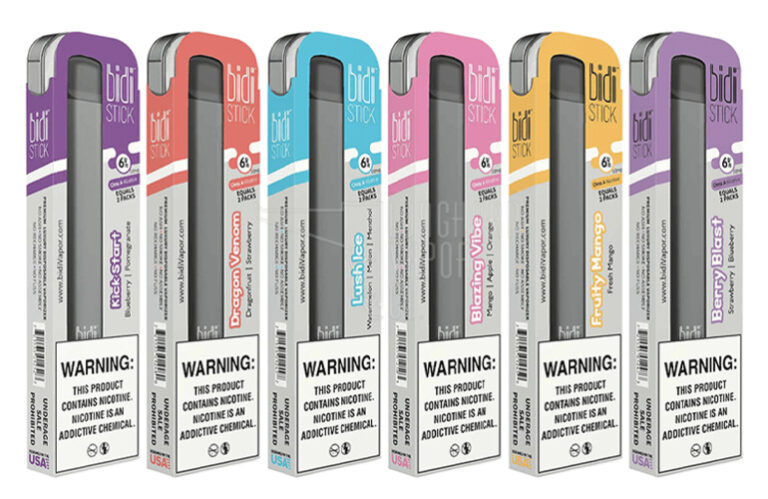 FDA Rejects Bidi Stick – Classic E-Cigarette for U.S. Market